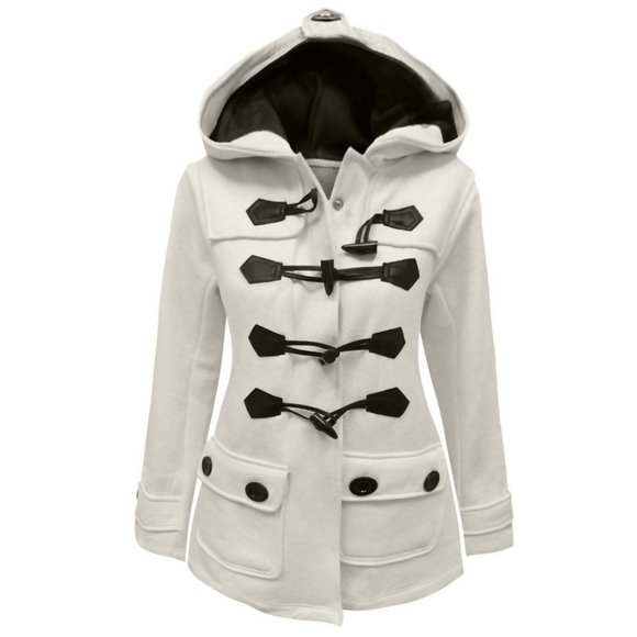 grais hill Jackets & Blazers - 💐HOST_PICK💐 Fleece Hooded Toggle Jacket